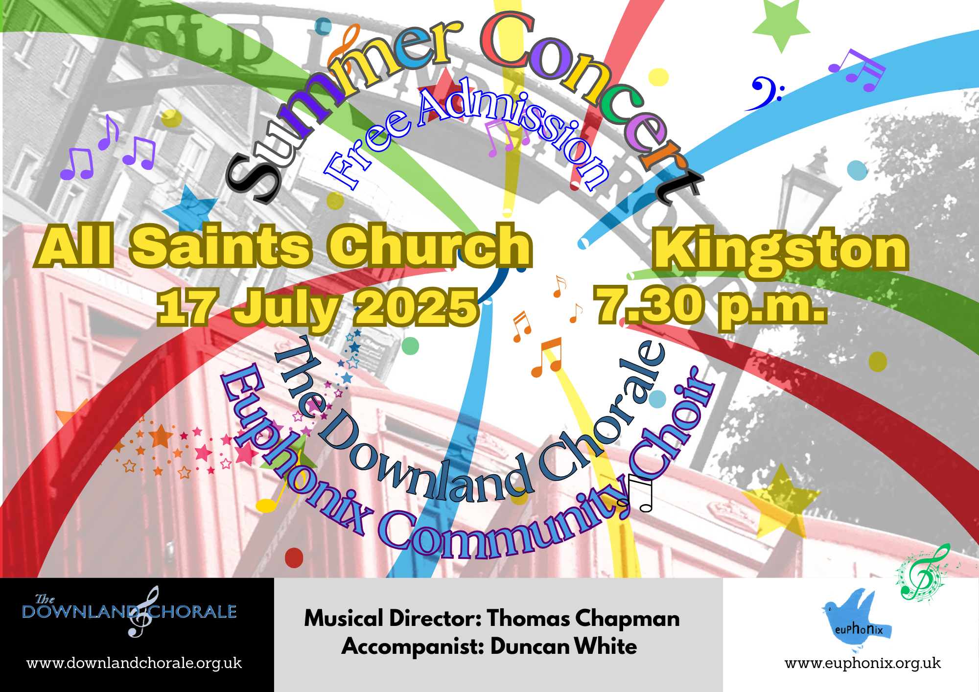 Summer Concert with Euphonix Community Choir in Kingston