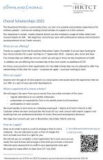 Choral Scholarships